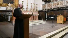 CRONACA BRESCIA DUOMO VECCHIO CONCERTO IN OMAGGIO DEL VESCOVO TREMOLADA PER ALBERTI 03-10-2026 MARCO ORTOGNI NEW EDEN GROUP