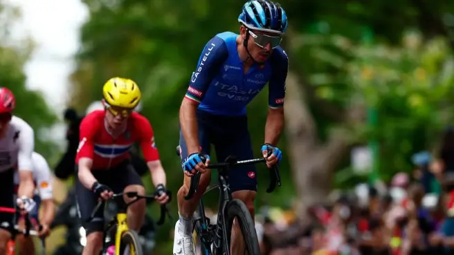 Per Christian Scaroni colpaccio agli Europei di ciclismo con un bronzo meritato