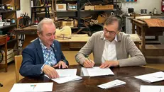 La firma dell'accordo