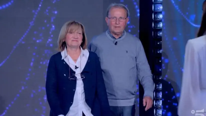 I genitori di Chiara Poggi a Verissimo