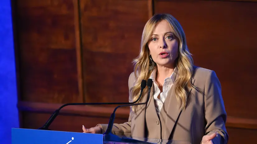 La premier Giorgia Meloni
