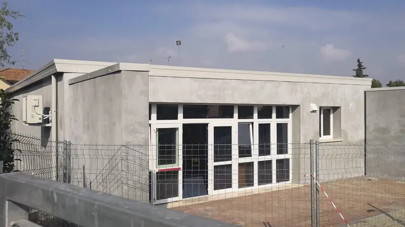 La sede dell'asilo Isonzo