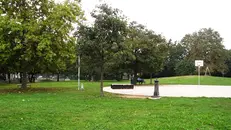 Il parco Aldo Moro di Rovato (dall'archivio)