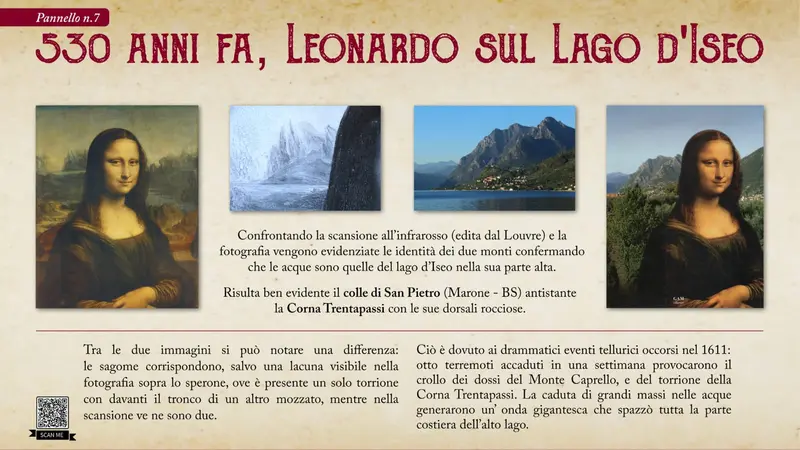 Il passaggio di Leonardo celebrato dal Comune di Marone