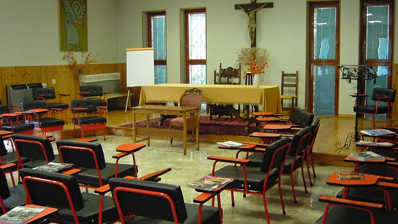 L'interno della sede del consultorio