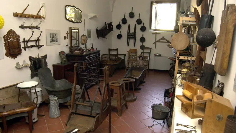 Gli attrezzi custoditi a Mairano