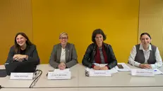 Le protagoniste, da sinistra Maffina, Torchiani, Pollio e Bartolomini