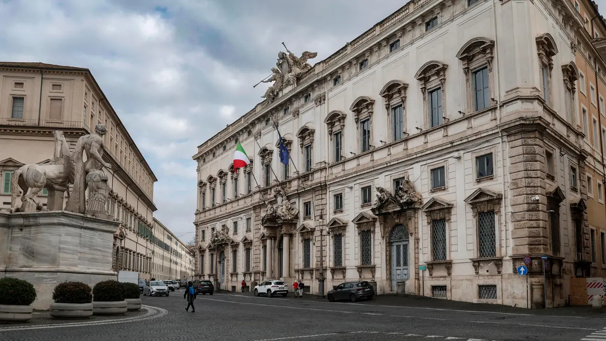 Il palazzo della Consulta, sede della Corte Costituzionale - Foto Ansa © www.giornaledibrescia.it