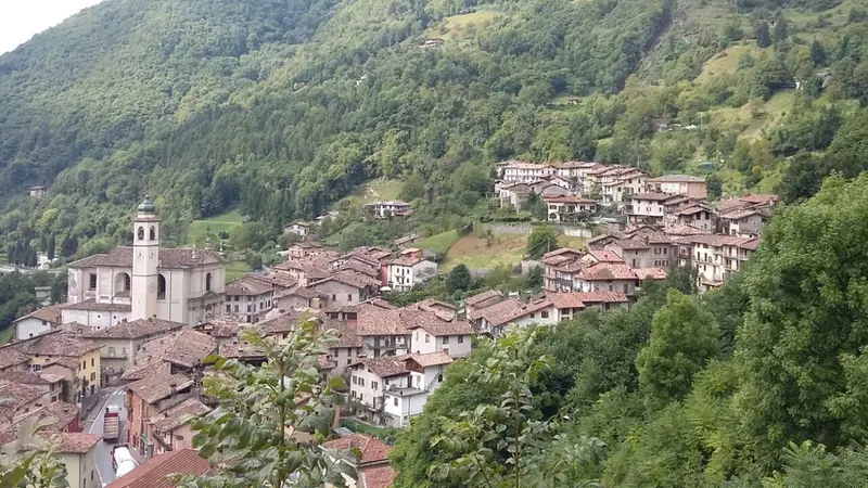 Una veduta di Lavenone
