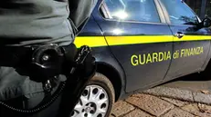 Un mezzo della Guardia di finanza