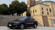 Carabinieri nel centro di Gambara