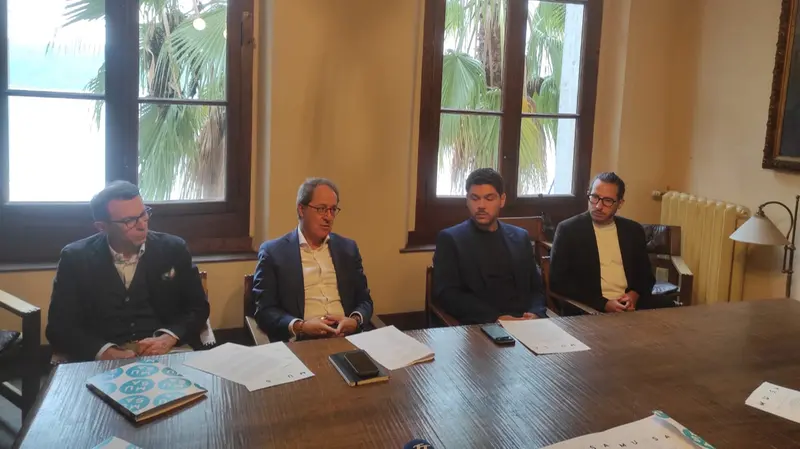 La conferenza stampa di presentazione dei lavori