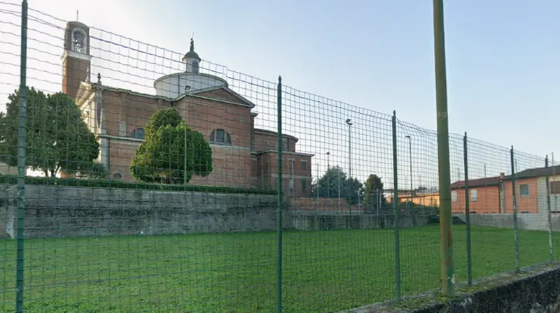 Il campetto dove il tredicenne si è sentito male