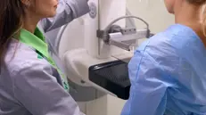 Una mammografia