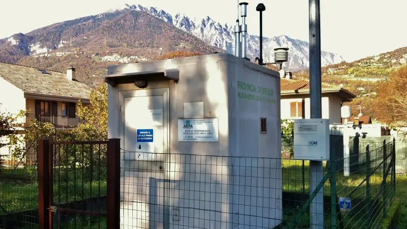 Una centralina dell'Arpa