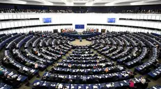 Una seduta dell'Europarlamento a Strasburgo - Foto Ansa/Epa Patrick Seeger