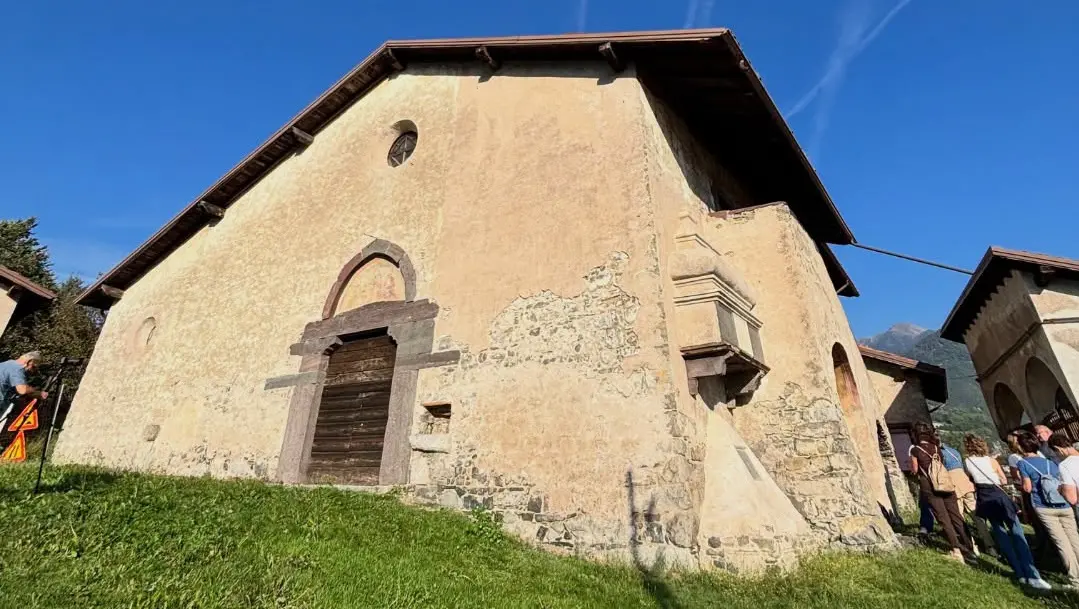 La chiesa di San Lorenzo a Berzo Inferiore