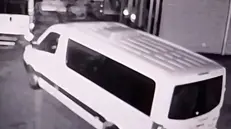 Un frame delle telecamere di videosorveglianza