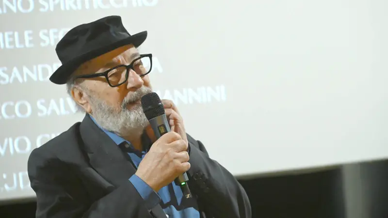 Gianni Amelio e Andrea Quetti al Cinema Moretto