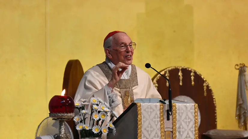 Il cardinale Giovanni Battista Re
