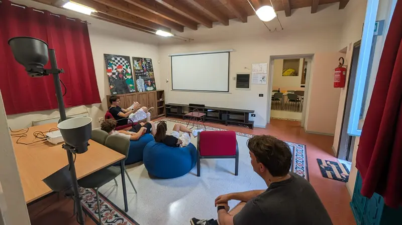 All'interno della Chill House
