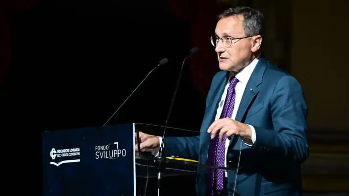 Il presidente della Federazione lombarda delle Bcc, il bresciano Alessandro Azzi