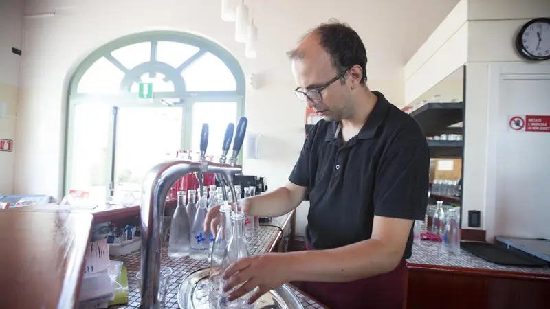 Il ristorante del VGV Village è per i dipendenti, ma è aperto anche al pubblico e confeziona pasti per esterni