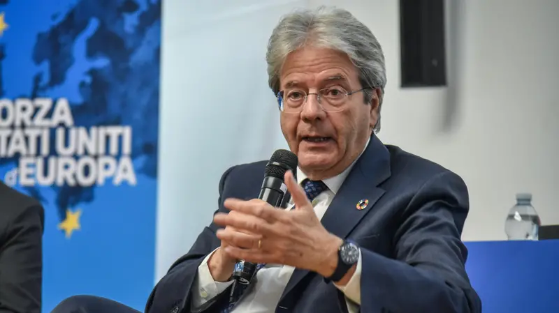 L'ex premier Paolo Gentiloni - Foto Ansa/Matteo Corner © www.giornaledibrescia.it