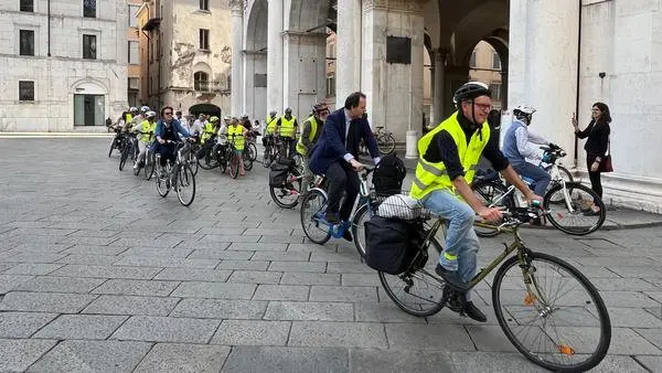 Un'uscita di Fiab Brescia