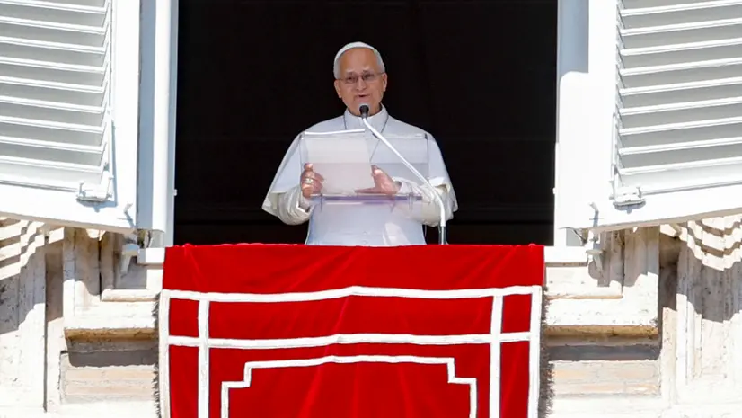 Il Papa durante l'Angelus - Foto Ansa © www.giornaledibrescia.it