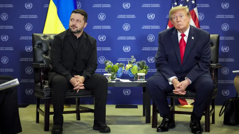 Zelensky e Trump, sempre più lontani - Foto Ansa © www.giornaledibrescia.it
