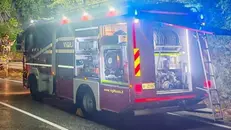 Un mezzo dei Vigili del fuoco, foto d'archivio
