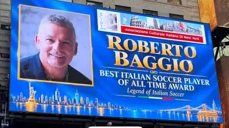 Per l'associazione culturale italiana di New York Roberto Baggio è il miglior giocatore italiano di sempre