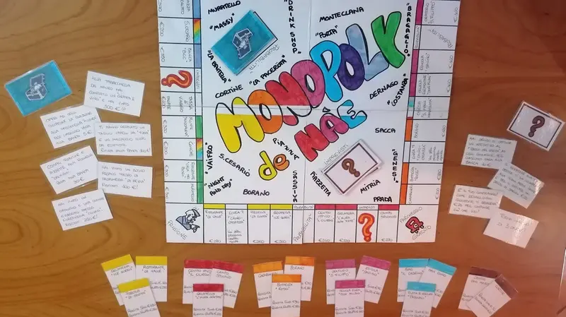 Il gioco tutto fatto a mano