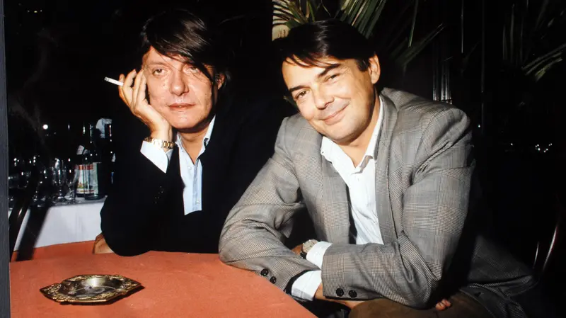 Pagani e De André nel 1991 in una foto di Rolando Giambelli