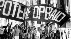 Un manifestazione di Potere Operaio - Foto Tonino Conti