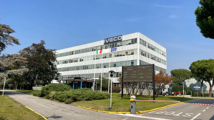 La sede bresciana del gruppo Iveco