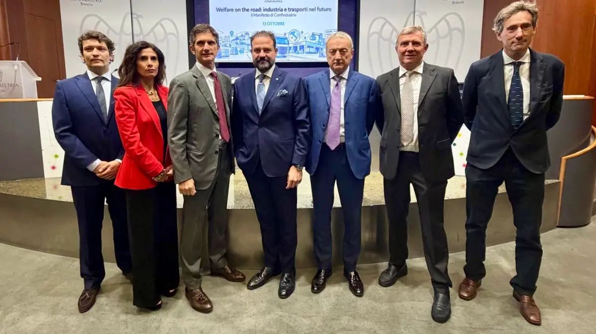Da sinistra Barbiero, Righettini, Destro, Streparava, Pasini, Franzoni e Scorza