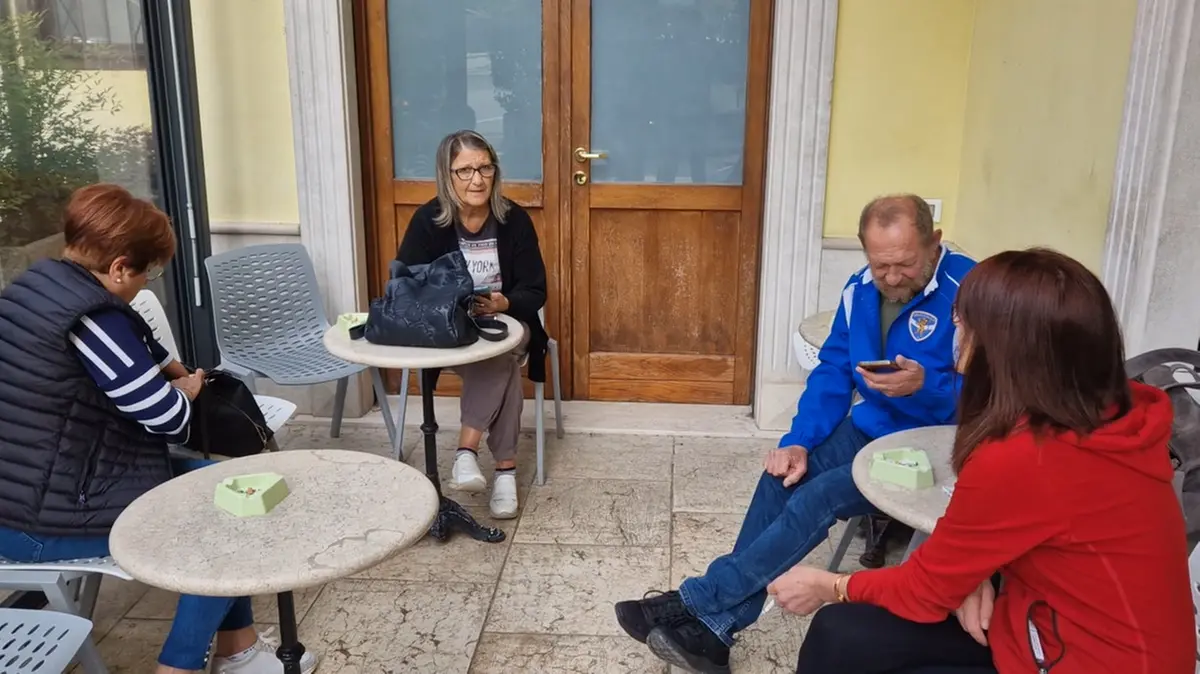 Il momento nel quale è suonato l'allarme a Barghe