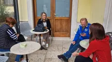 Il momento nel quale è suonato l'allarme a Barghe