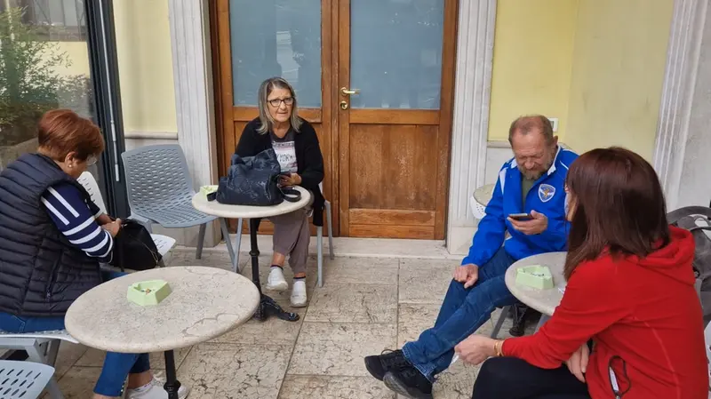 Il momento nel quale è suonato l'allarme a Barghe