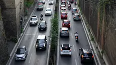 Traffico su una strada italiana