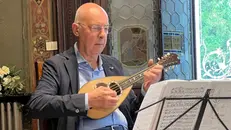 Il mandolinista bresciano Ugo Orlandi