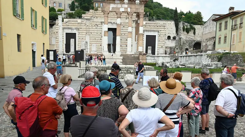 Turisti a Brescia Brescia 01.06.2023 Ph Christian Penocchio