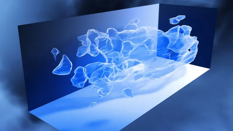 Mappa tridimensionale della materia oscura elaborata da Nasa, Esa e Caltech