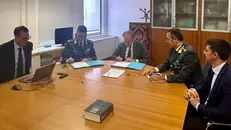 La firma del protocollo tra GdF e Procura