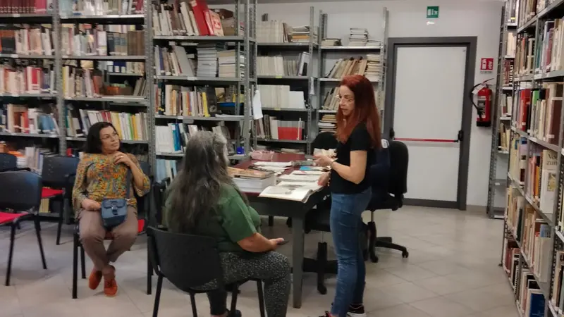 La biblioteca del Centro camuno di studi preistorici a Capo di Ponte