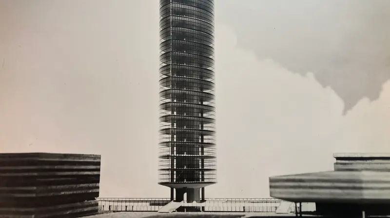 Maquette di progetto per la Camera di Commercio 1968 - Courtesy Eredi Fedrigolli