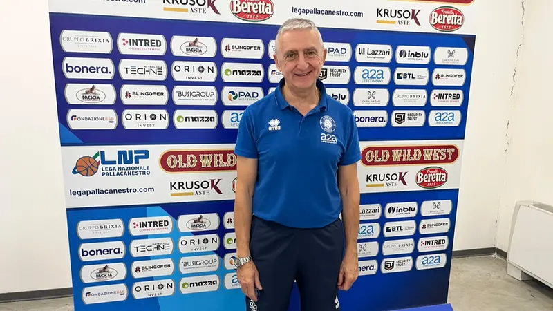 Marco Calvani, coach dell'A2A Leonessa Brescia - © www.giornaledibrescia.it