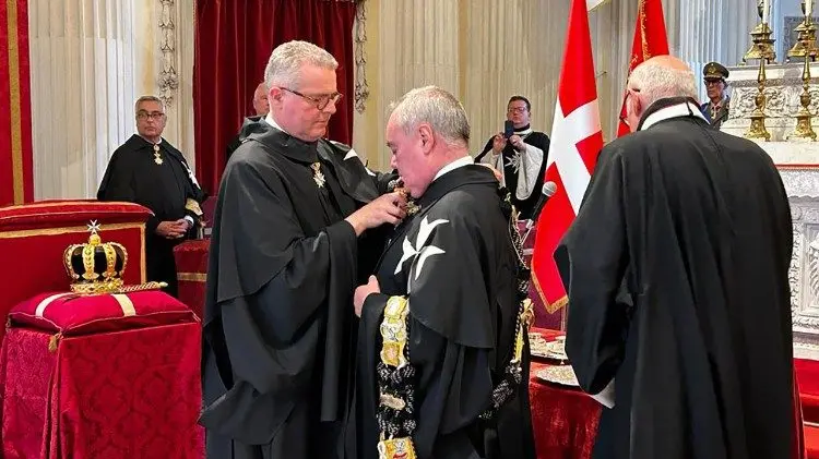 Una cerimonia del Sovrano Militare Ordine di Malta